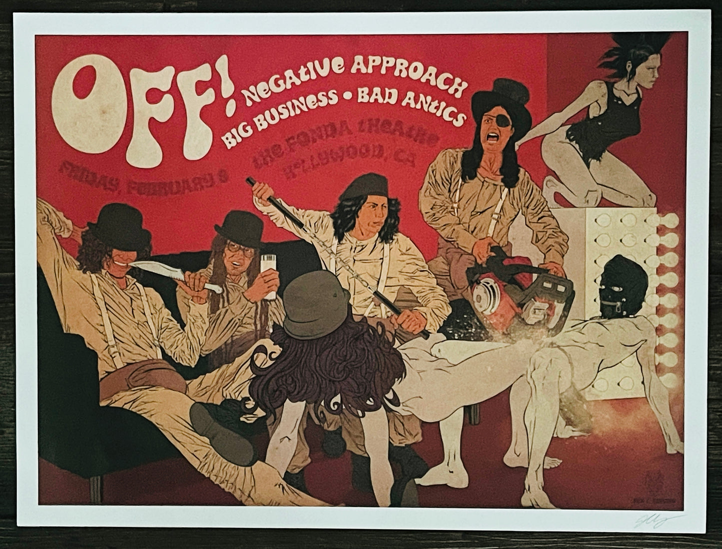 Signed OFF! poster by Jack C. Gregory