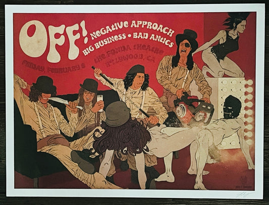 Signed OFF! poster by Jack C. Gregory