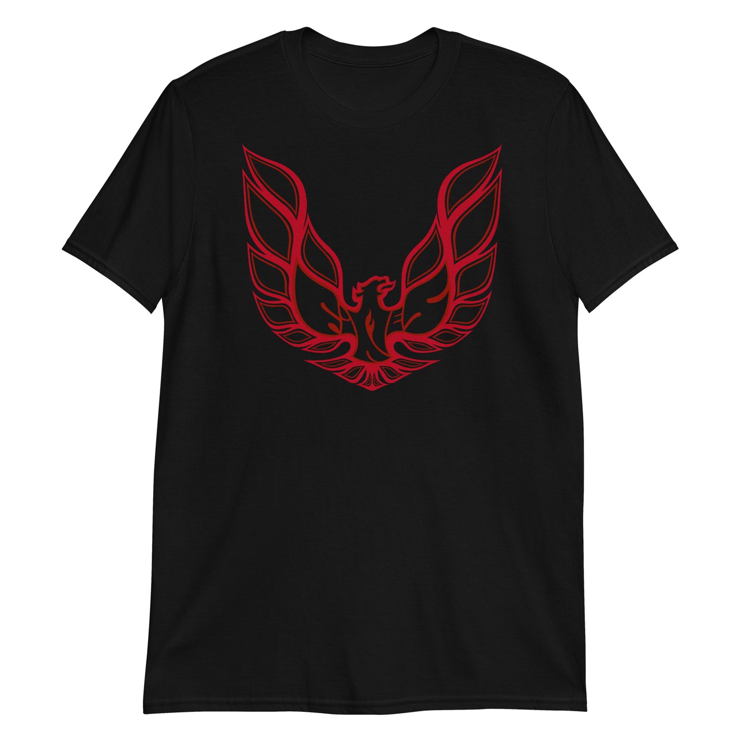 F!RESbird ( Red on Black ) Short-Sleeve Unisex T-Shirt