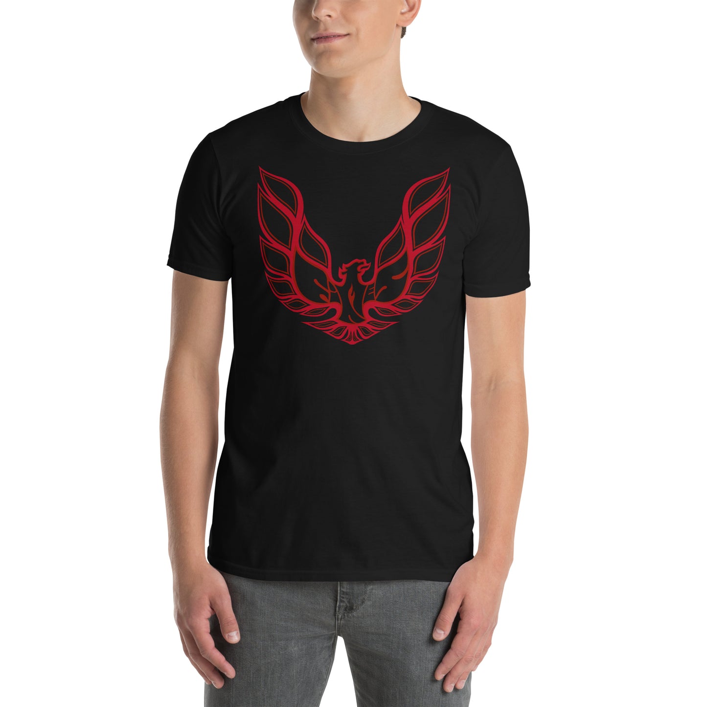 F!RESbird ( Red on Black ) Short-Sleeve Unisex T-Shirt