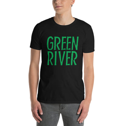 GREEN RIVER Cover Logo Short-Sleeve Unisex T-Shirt