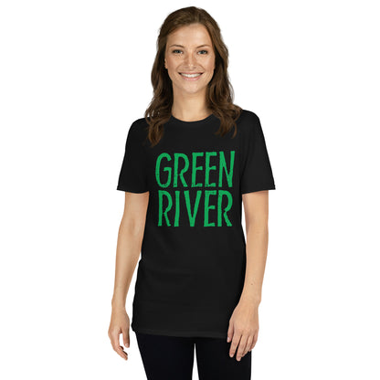 GREEN RIVER Cover Logo Short-Sleeve Unisex T-Shirt