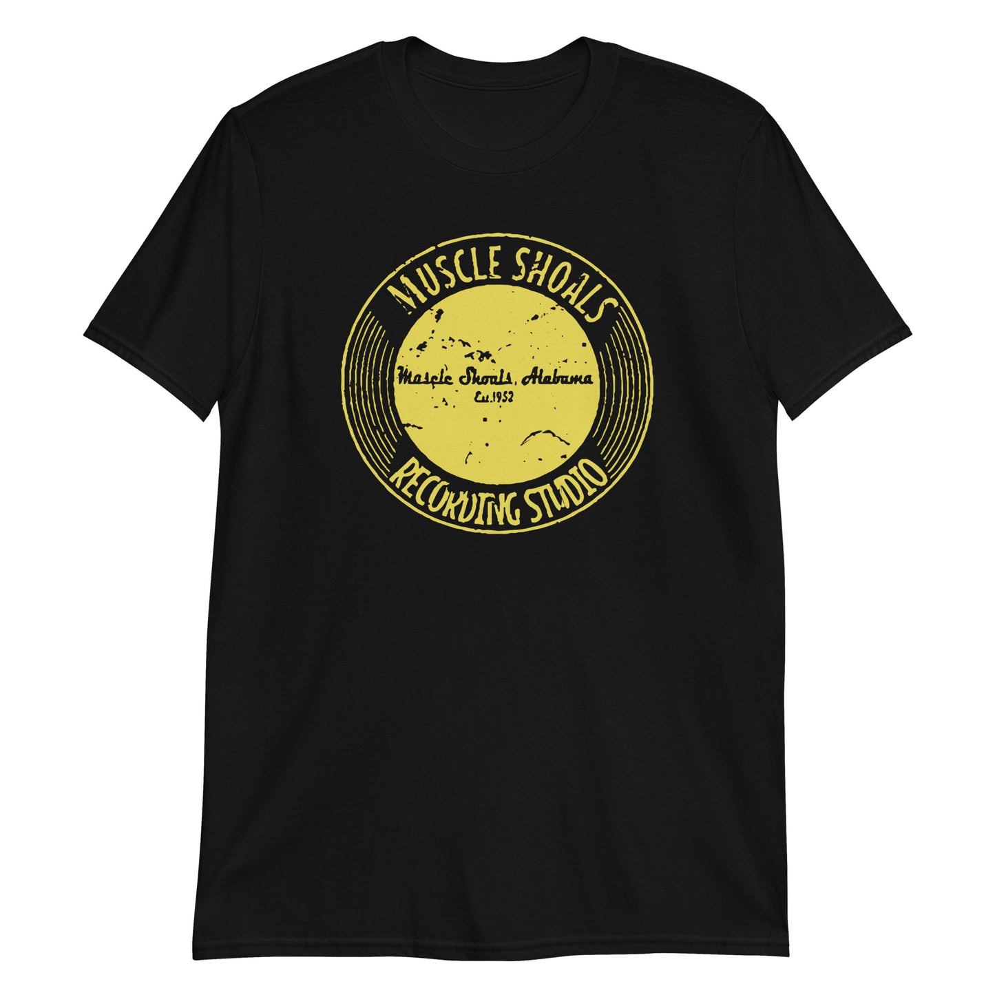 Muscle Shoals Recording Studio ( BLK ) Short-Sleeve Unisex T-Shirt