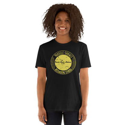 Muscle Shoals Recording Studio ( BLK ) Short-Sleeve Unisex T-Shirt