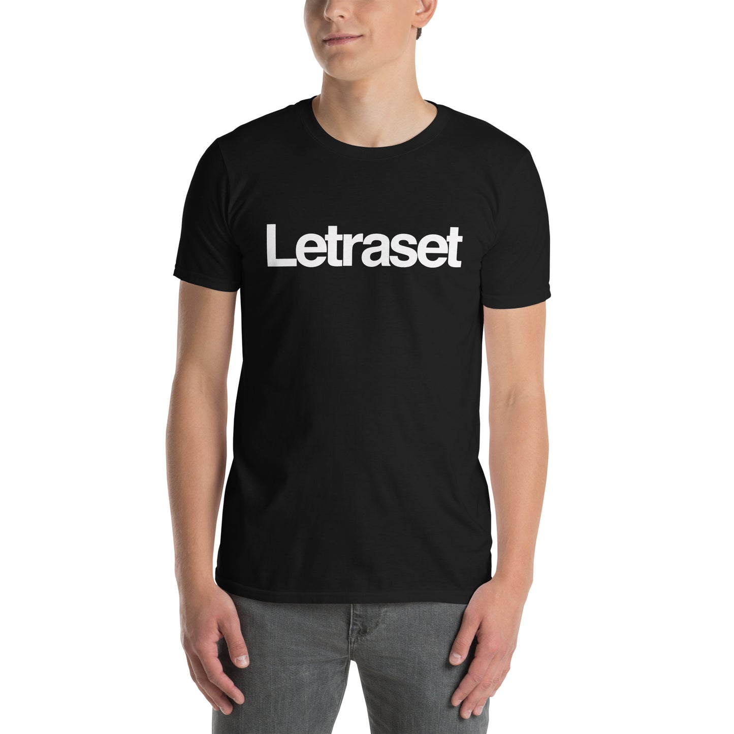 Letraset Typography Love Short-Sleeve Unisex T-Shirt