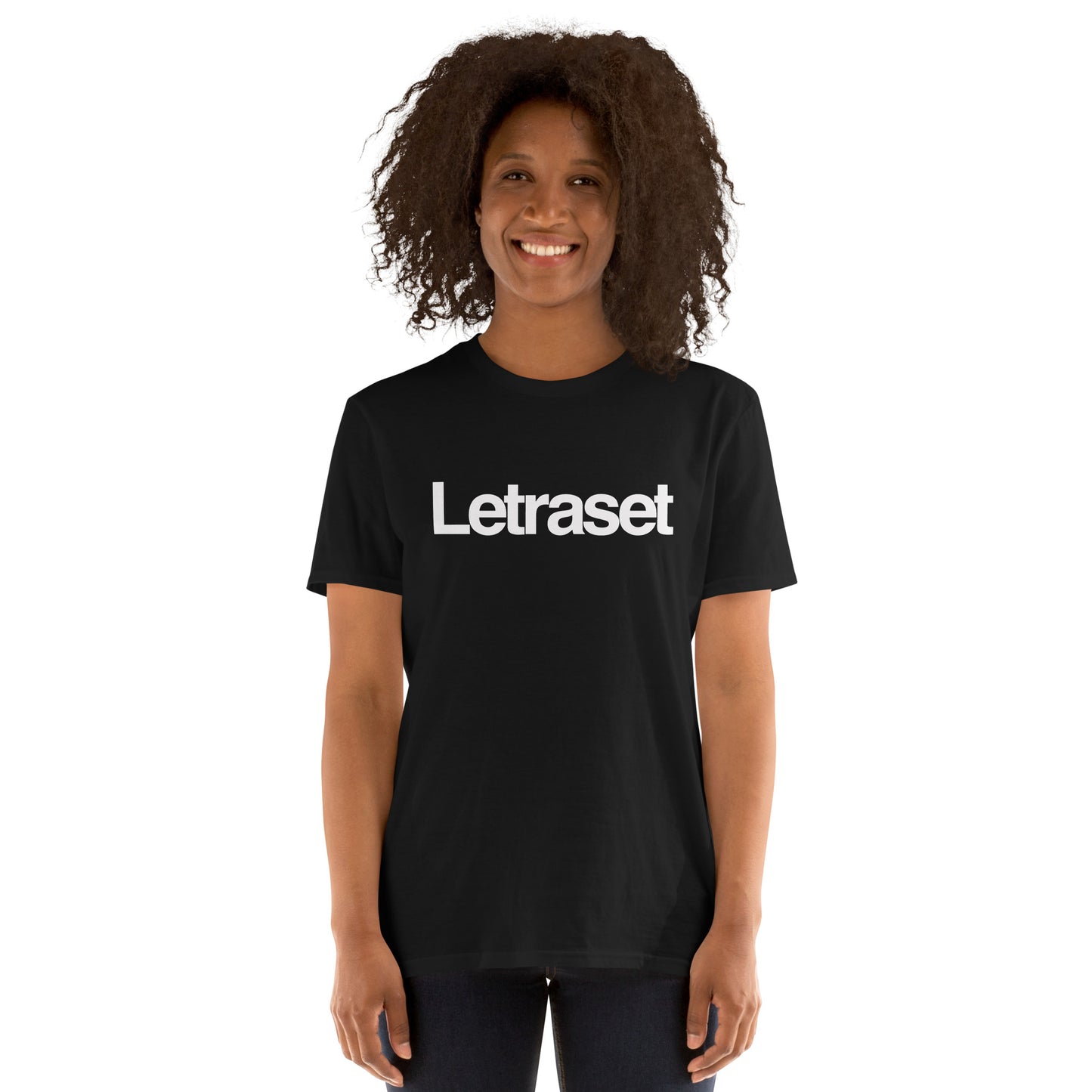 Letraset Typography Love Short-Sleeve Unisex T-Shirt