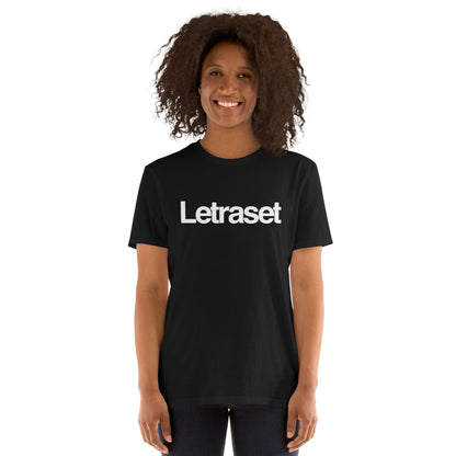 Letraset Typography Love Short-Sleeve Unisex T-Shirt