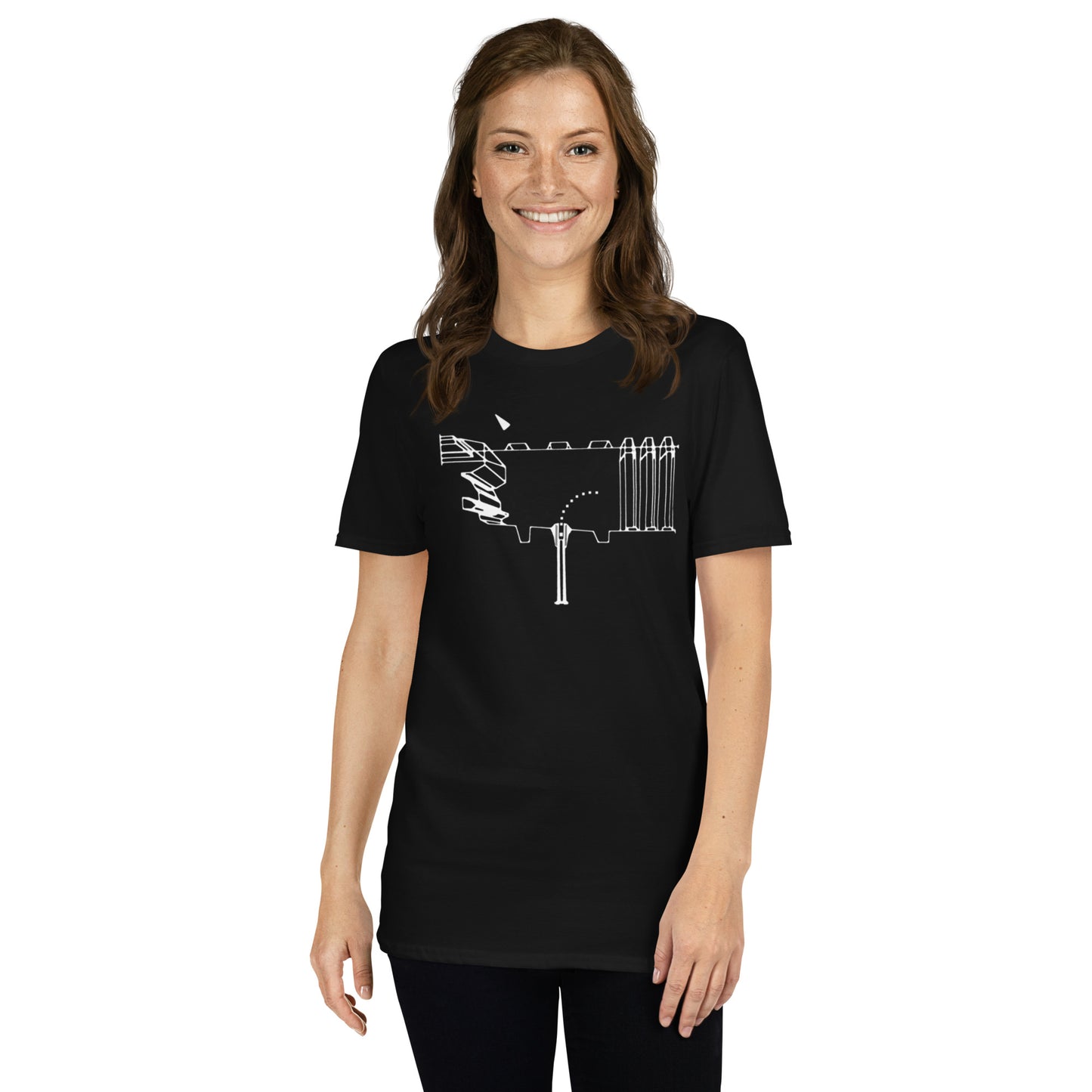 Death Star Plans ( Use The Force Luke )Short-Sleeve Unisex T-Shirt