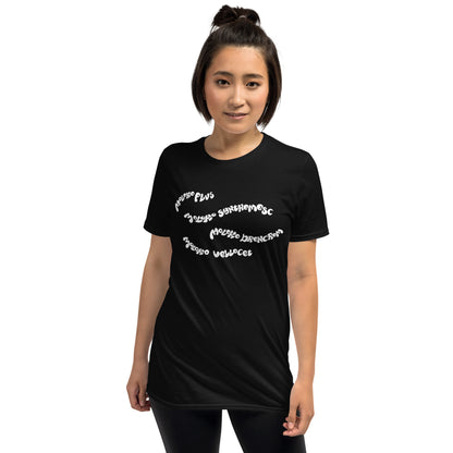 Korova Milk Bar Menu Short-Sleeve Unisex T-Shirt