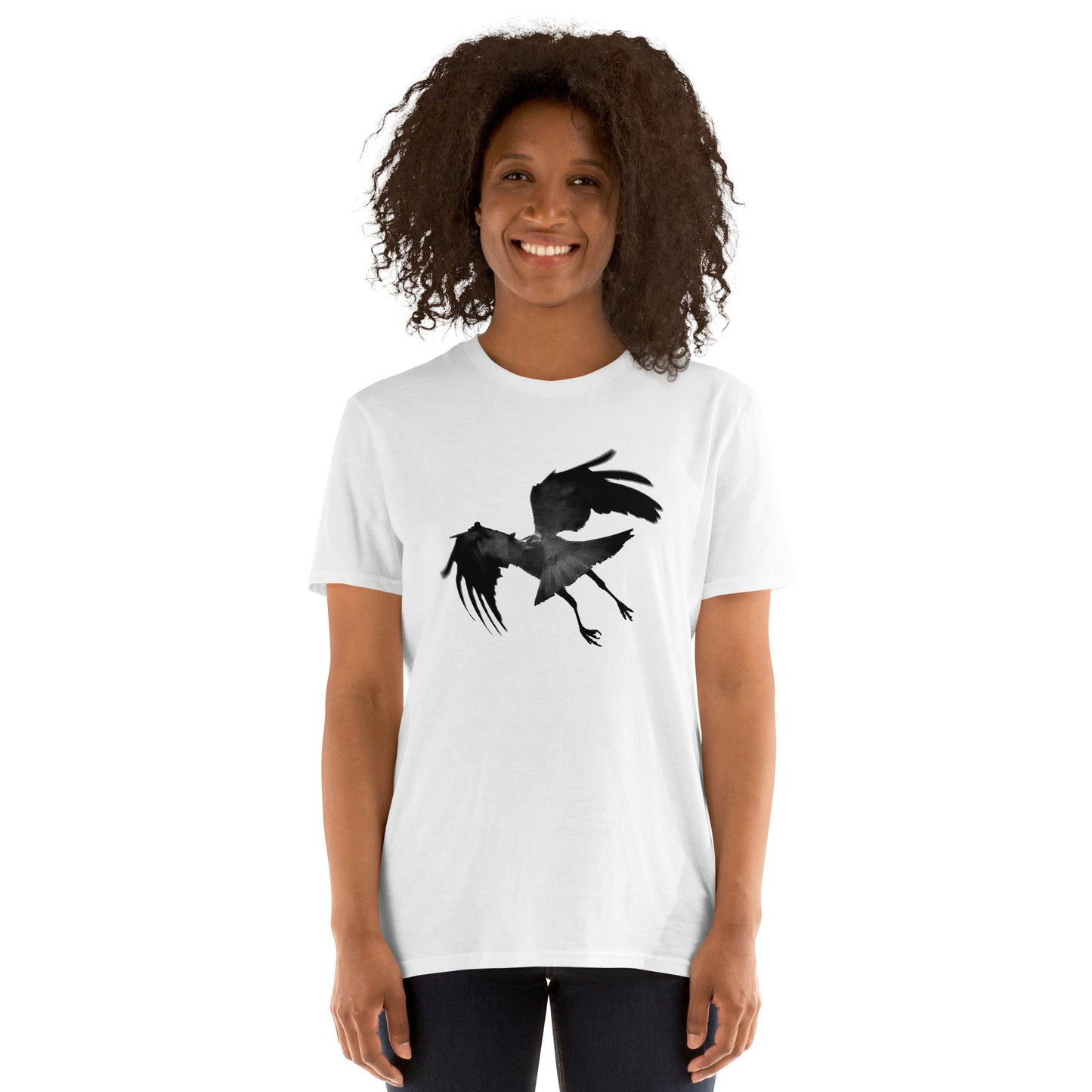 Raven In Flight Short-Sleeve Unisex T-Shirt