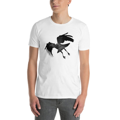 Raven In Flight Short-Sleeve Unisex T-Shirt