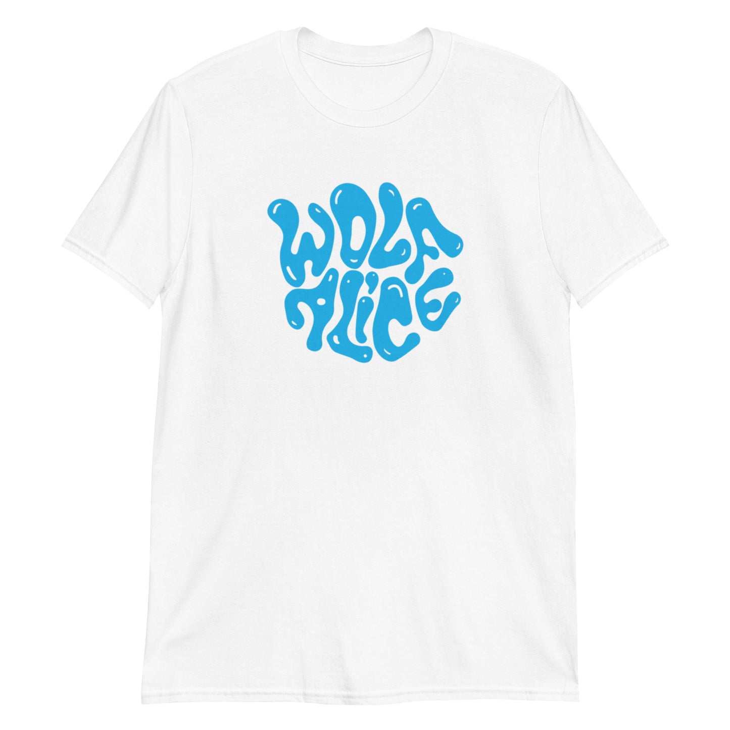 Wolf Alice Blue Weekend Bubbles Short-Sleeve Unisex T-Shirt