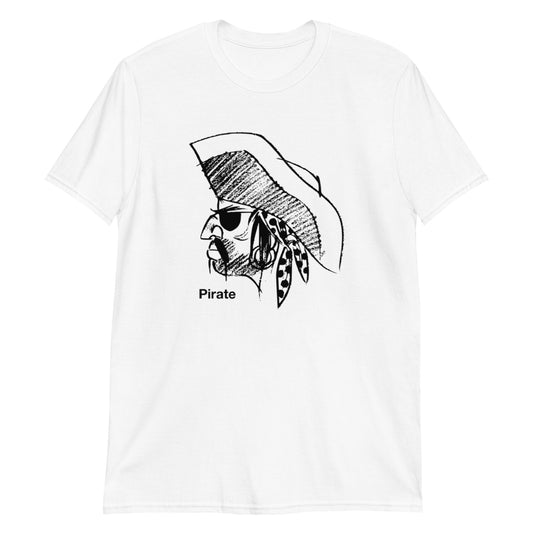 Art Test Pirate Short-Sleeve Unisex T-Shirt