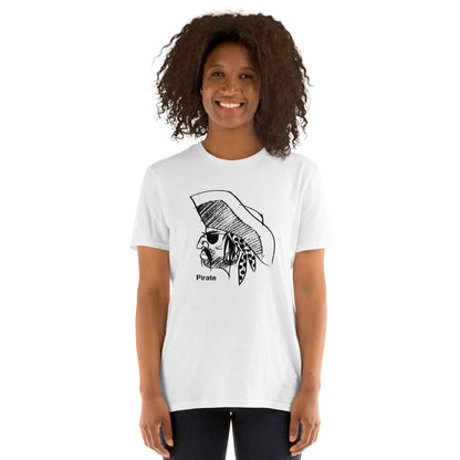 Art Test Pirate Short-Sleeve Unisex T-Shirt