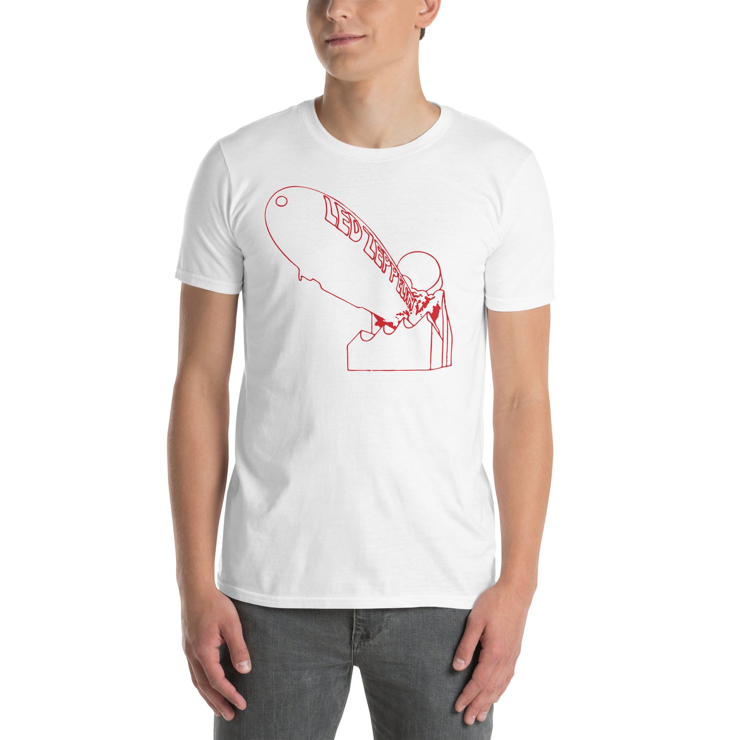 Red Zep Short-Sleeve Unisex T-Shirt