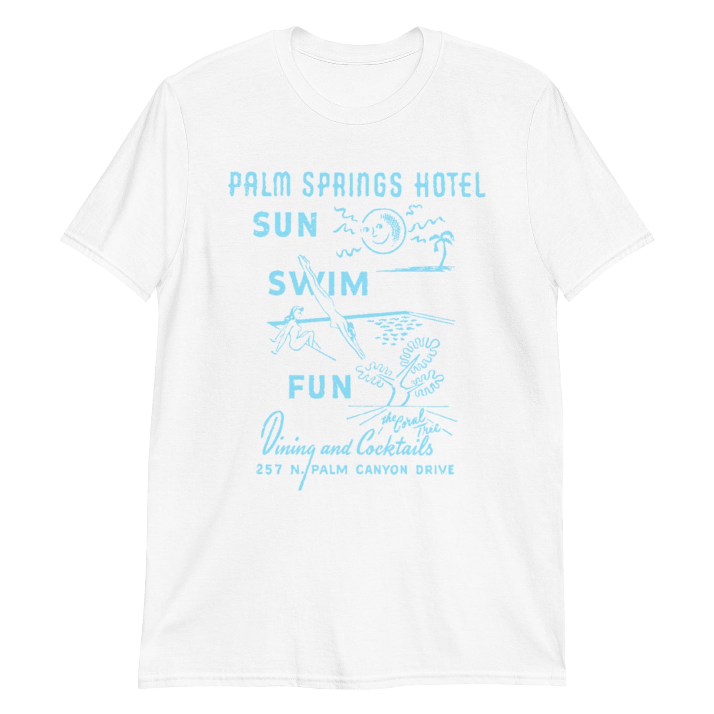 Skinny Dippers in Palm Springs Short-Sleeve Unisex T-Shirt