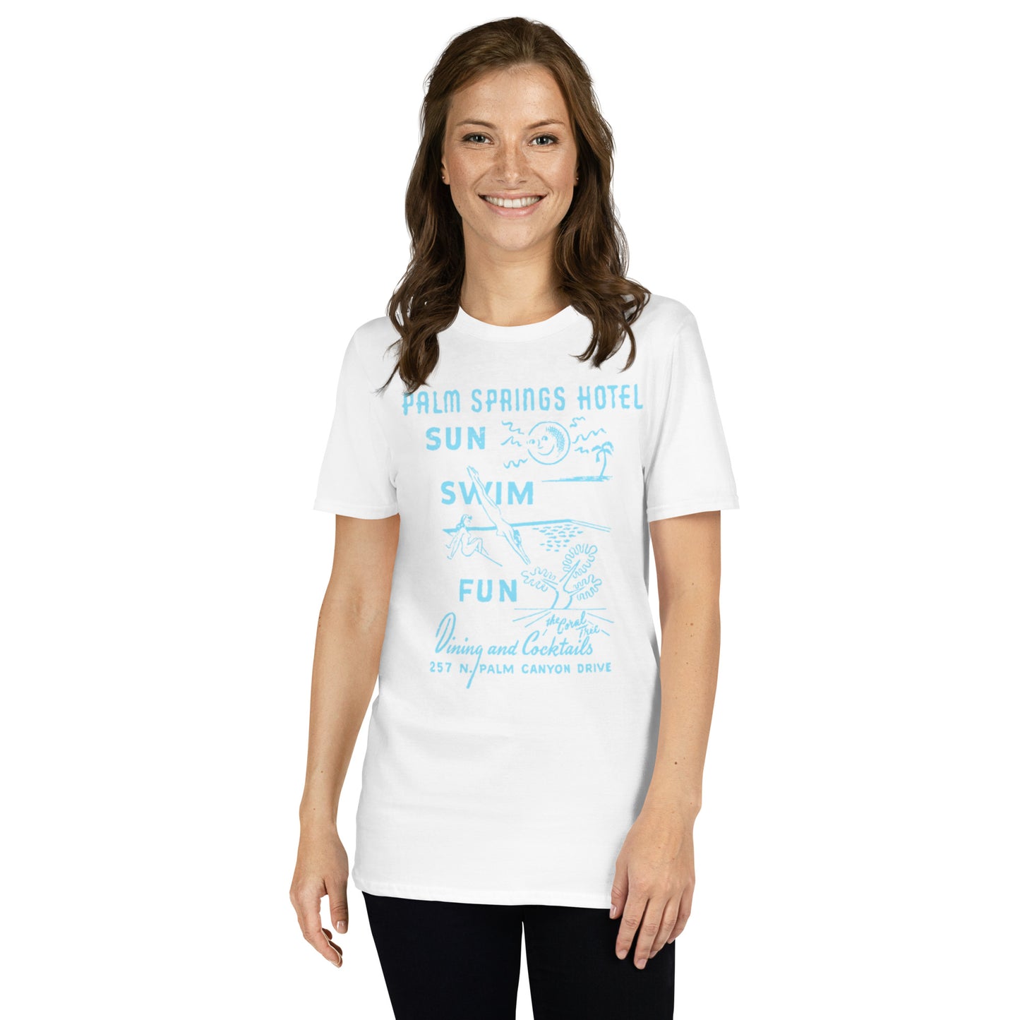 Skinny Dippers in Palm Springs Short-Sleeve Unisex T-Shirt