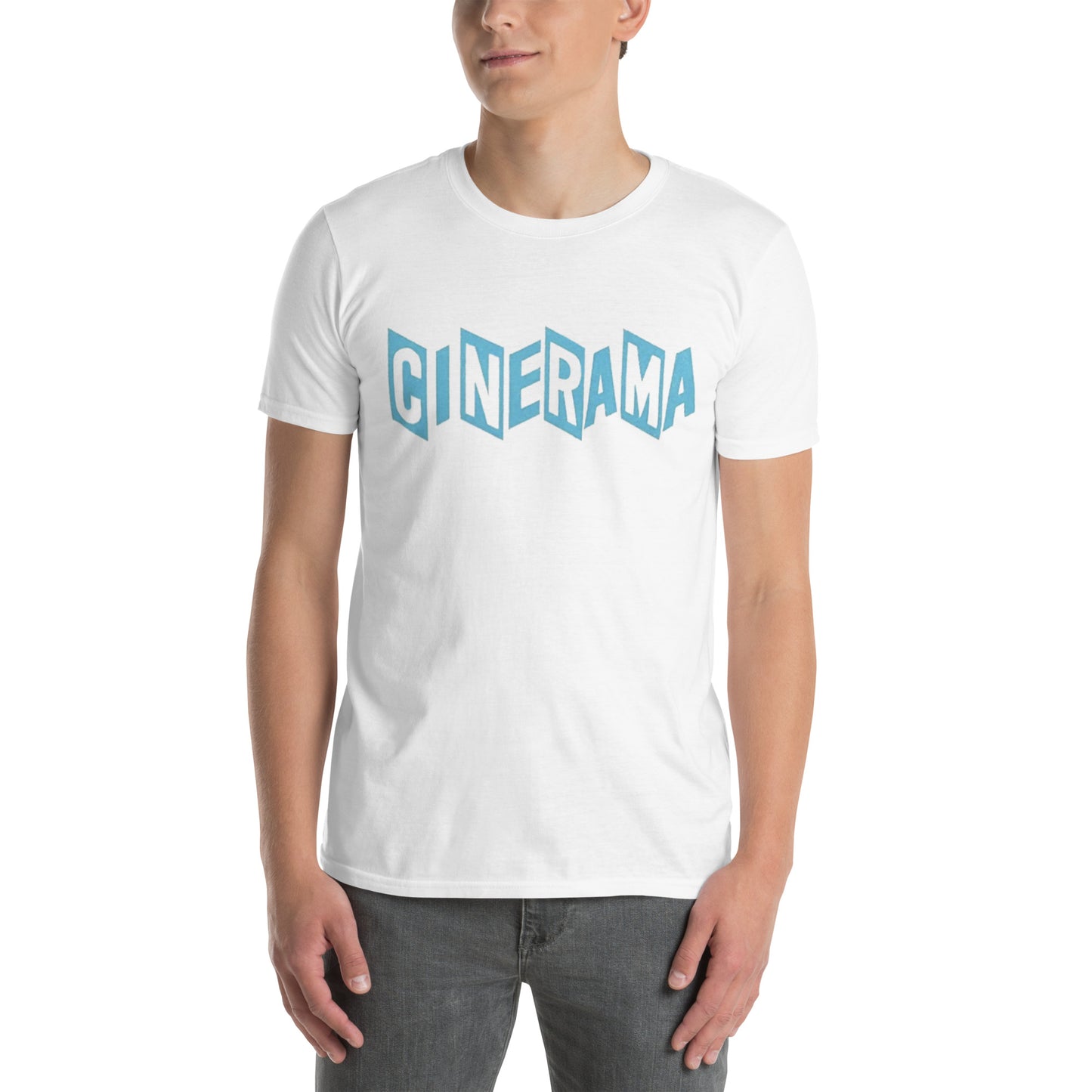 Retro Cinerama Logo Short-Sleeve Unisex T-Shirt