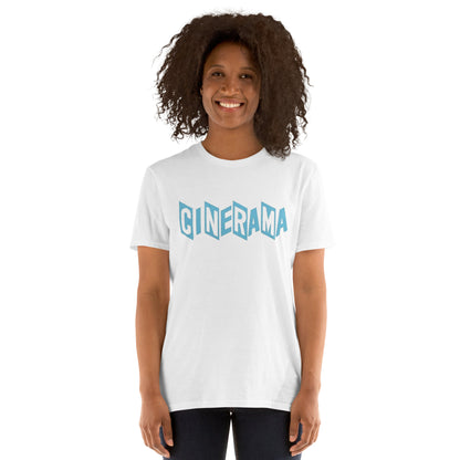 Retro Cinerama Logo Short-Sleeve Unisex T-Shirt