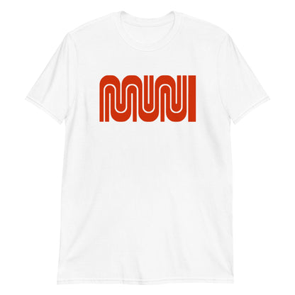 Retro MUNI San Francisco Municipal Transit logo Short-Sleeve Unisex T-Shirt