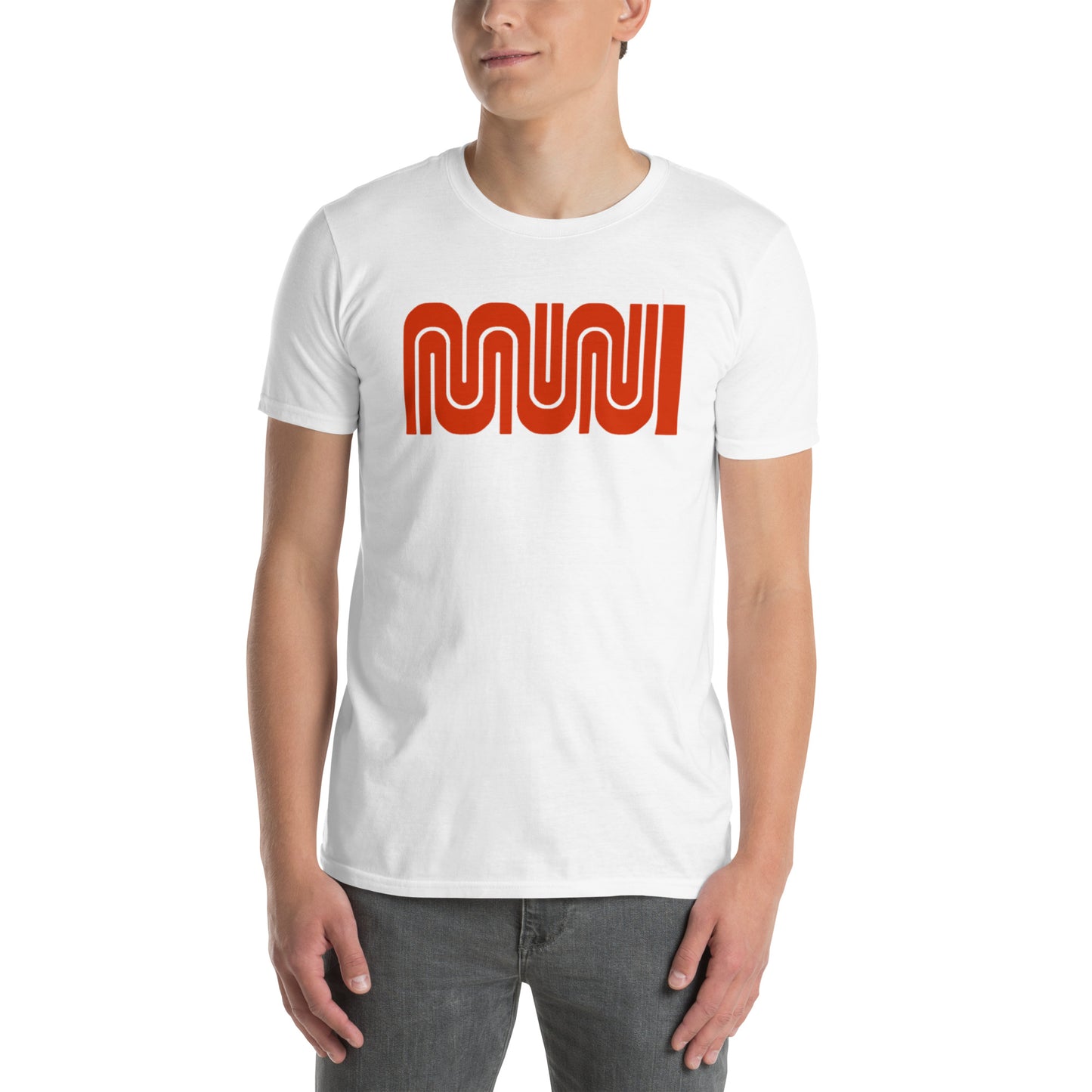 Retro MUNI San Francisco Municipal Transit logo Short-Sleeve Unisex T-Shirt