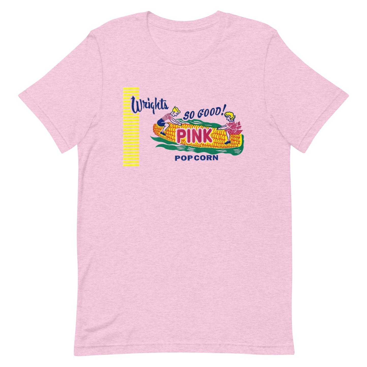 Wright's Pink Popcorn Classic Fair Food Unisex t-shirt