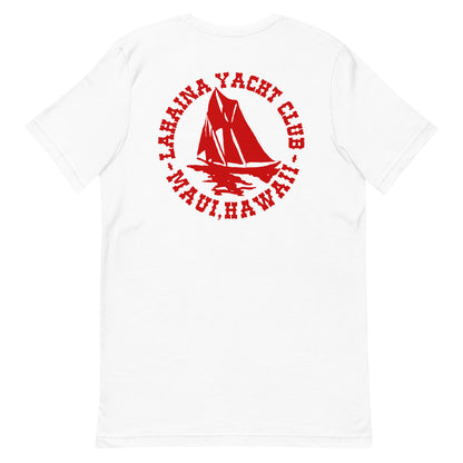 Lahaina Yacht Club ( WHT) Unisex t-shirt